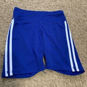 Blue right shorts